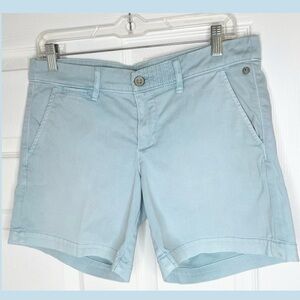 Anthropologie Pilcro & the Letterpress Light Blue Chino Shorts size 27
